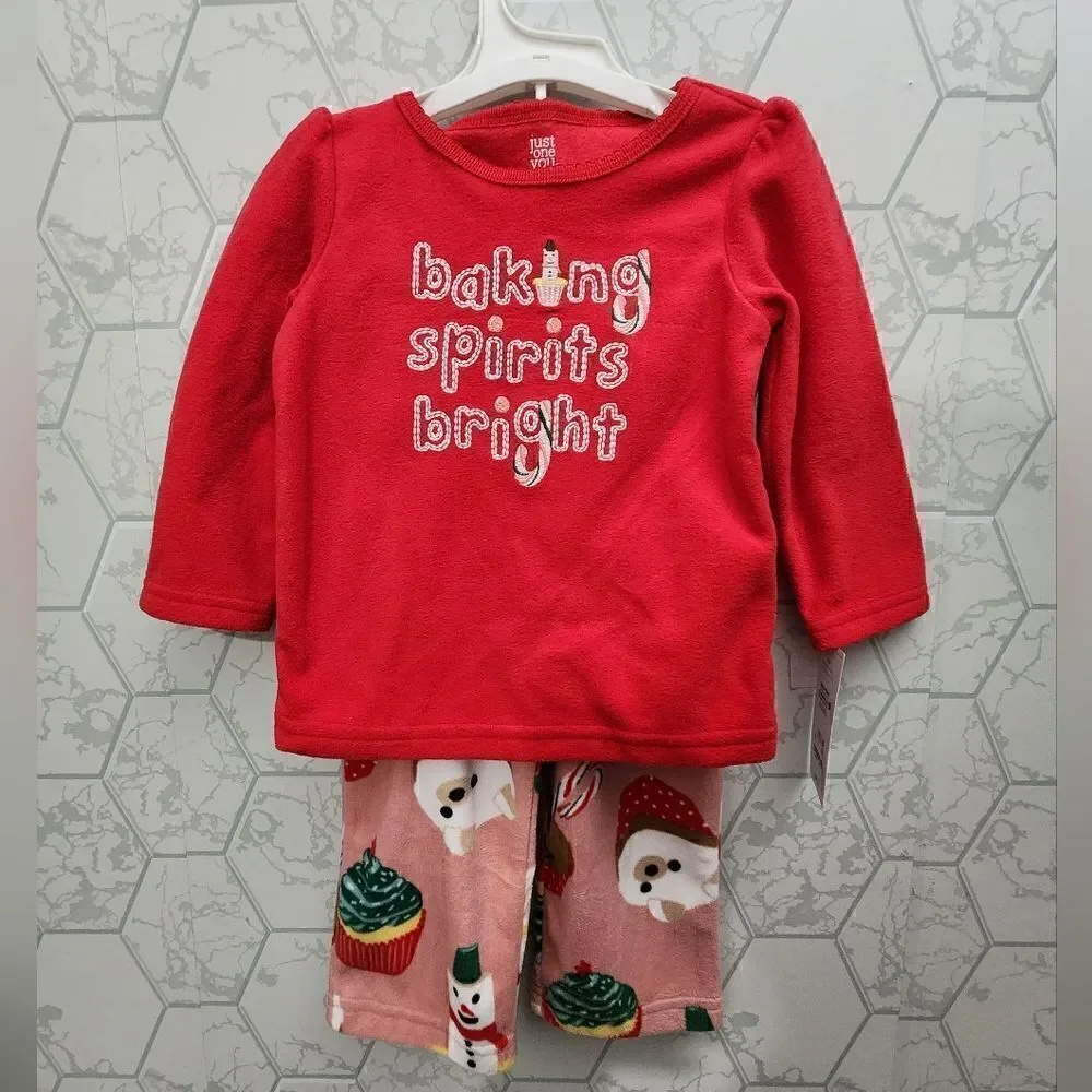 Nwt Baby Toddler Girl Christmas Clothes Bundle